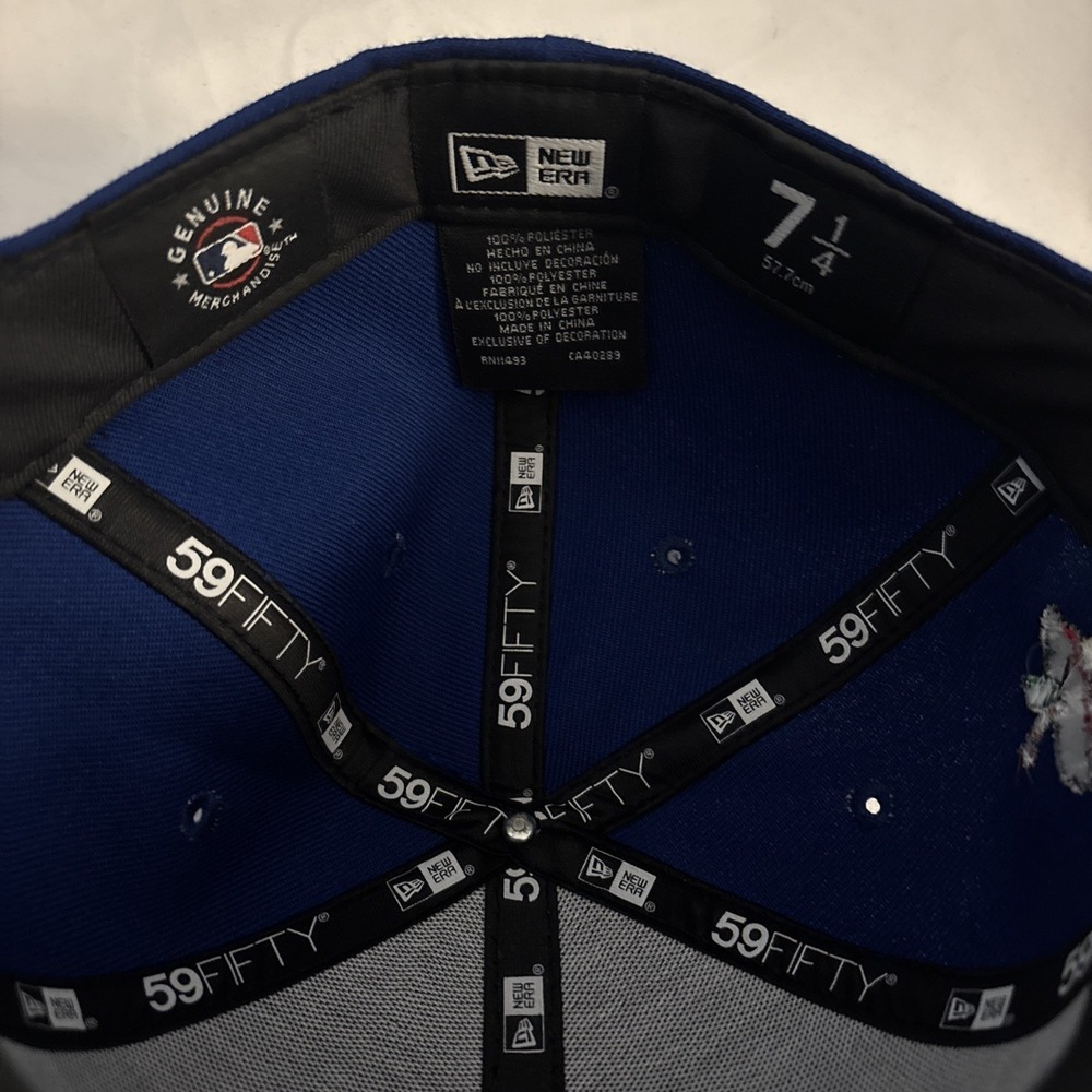 New York Yankees Baseball Era Hat 59FIFTY Fitted Hat -5950  7 1/4‎ Apple - Picture 5 of 7